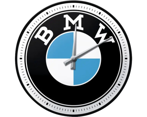 Horloge murale logo BMW Ø 31 cm