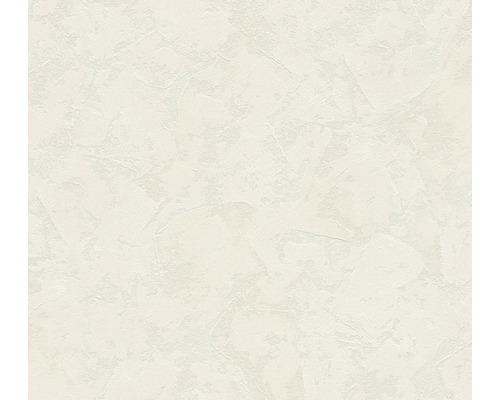 Papier peint intissé 1848-18 Casual Living aspect enduit crème Papier peint avec structure d''enduit