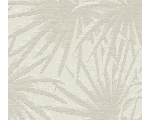 Papier peint intissé 39338-1 Casual Living feuilles de palmier gris clair