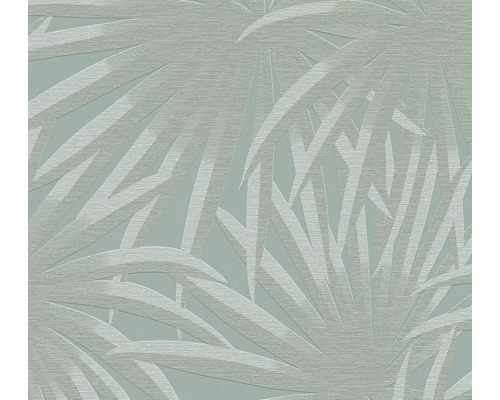 Vliestapete 39338-4 Casual Living Palmenblätter grün Tapete mit Blattmuster