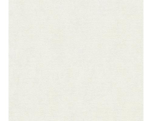 Papier peint intissé 39339-1 Casual Living uni blanc Papier peint clair avec une fine structure