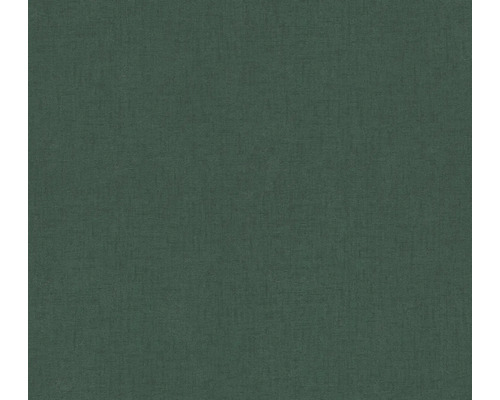 Vliestapete 39339-5 Casual Living Uni dunkelgrün Nahaufnahme eines Textilmaterials