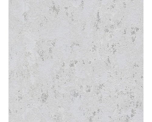 Vliestapete 39387-2 Casual Living Putz grau silber Tapete mit Putzstruktur