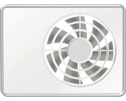 Ventilateur mural avec ouverture d''aération ronde