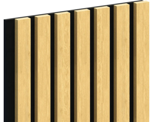 Akustikpaneel Saragossa Eiche Dekor 2800 x 300 x 21 mm Holzpaneel zur Wandverkleidung