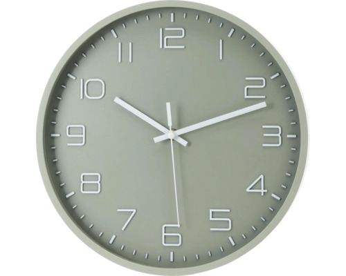 Horloge murale rainforest vert menthe Ø 30 cm