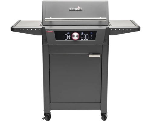 Barbecue électrique Char-Broil 2400 W noir y compris lèchefrite, support pour ustensiles de barbecue, grille de barbecue & grille de maintien en température