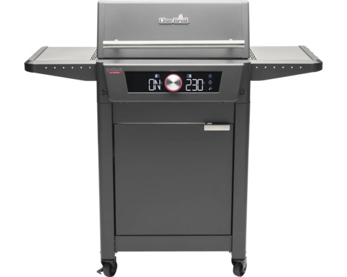 Elektrogrill Char-Broil 2400 W schwarz inkl. Fettauffangschale, Grillbesteckhalter, Grillrost & Warmhalterost