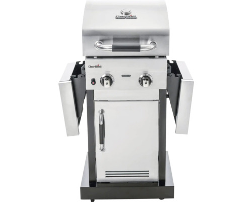 Char-Broil Gasgrill mit zwei Brennern, Seitentischen und Unterschrank