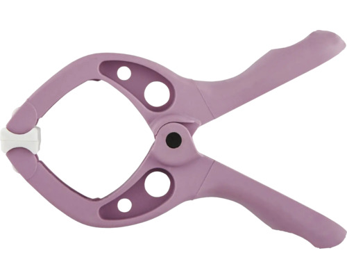 Serre-joint à ressort lilas avec poignées