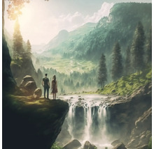 Giclée Leinwandbild Landscape 0092 60x60 cm