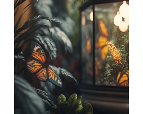 Tableau sur toile Giclée Butterfly 086 60x60 cm