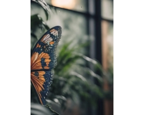 Giclée Leinwandbild Butterfly 084A 60x60 cm