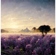 Giclée Leinwandbild Landscape 0064 60x80 cm
