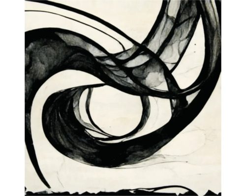 Giclée Leinwandbild Abstract 0027 60x80 cm