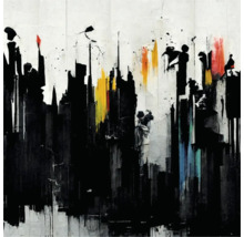 Giclée Leinwandbild Abstract 0002 60x80 cm