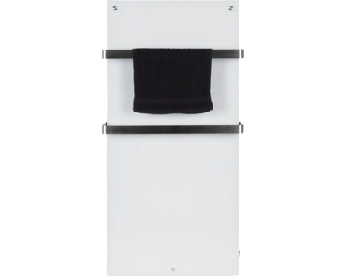 Sèche-serviettes avec serviette