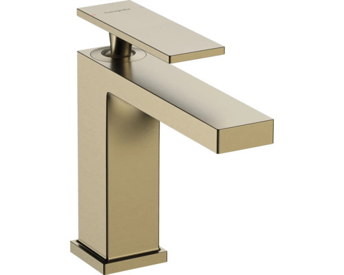 hansgrohe Waschtischarmatur TECTURIS E 110 EcoSmart+ mit Zugstange bronze gebürstet 73010140