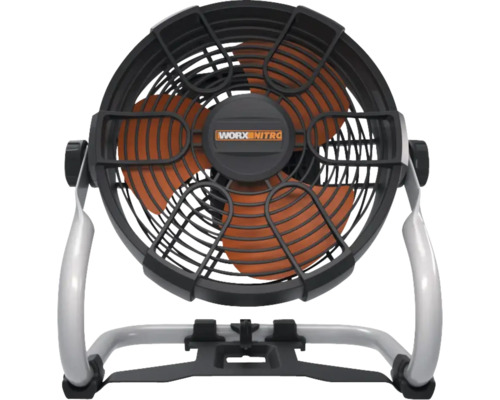 Ventilateur sans fil WORX Nitro 20 V 230 mm WX095.9, moteur brushless + batterie de rechange WA3644 20 V (4,0 Ah) offerte