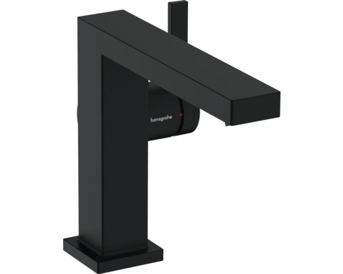 hansgrohe Waschtischarmatur TECTURIS E 110 Fine CoolStart EcoSmart+ schwarz matt 73021670