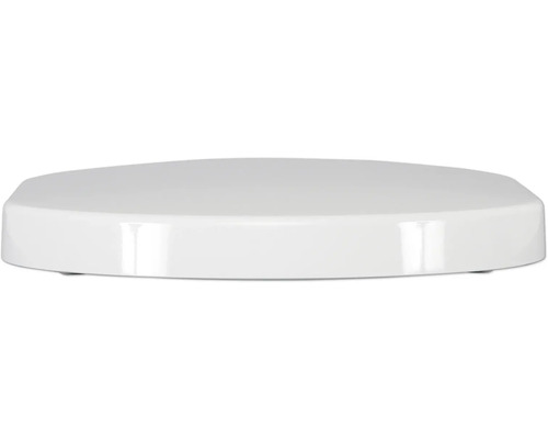 Weisse Toilettenabdeckung