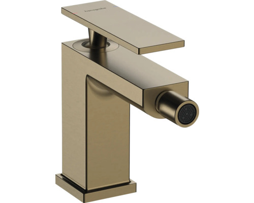 hansgrohe Bidetarmatur TECTURIS E mit Zugstange bronze gebürstet 73200140