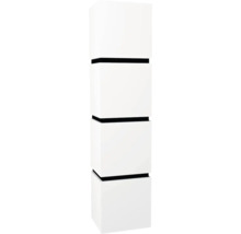 Hängehochschrank mit 4 Türen Devo Viva 2.0 rechts BxHxT 40x170x35 cm premium white matt
