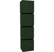 Hängehochschrank mit 4 Türen Devo Viva 2.0 rechts BxHxT 40x170x35 cm conifer green supermatt