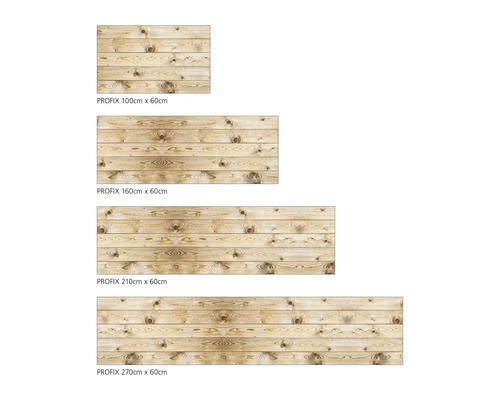 Profix Holzwandpaneele in verschiedenen Größen