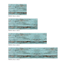 Film autocollant Profix avec motif de planches en bois en différentes tailles.