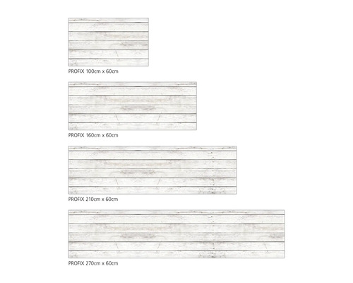 Film autocollant PROFIX de différentes tailles aspect bois