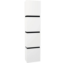 Hängehochschrank mit 4 Türen und 3 Schubladen Devo Viva 2.0 rechts BxHxT 40x170x26 cm premium white matt
