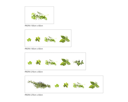 Profix Kräuterfolie in verschiedenen Größen