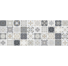 Fliesenmuster mit verschiedenen floralen Designs