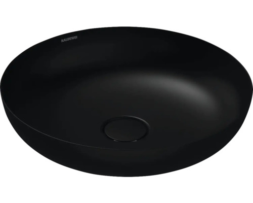 Lavabo à poser KALDEWEI MIENA 45 x 45 cm noir mat avec revêtement Emaillé 909306003676