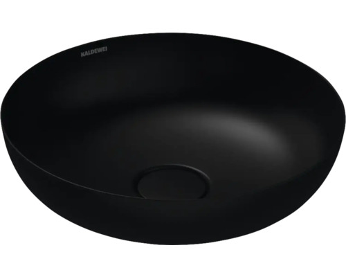 Lavabo à poser KALDEWEI MIENA 38 x 38 cm noir mat avec revêtement Emaillé 909406003676