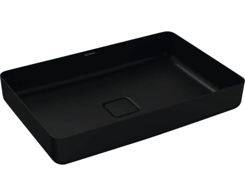 Lavabo à poser KALDEWEI MIENA 58 x 38 cm noir mat avec revêtement Emaillé 909606003676