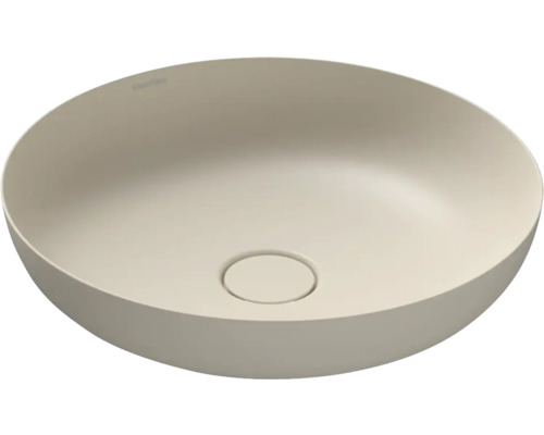 Lavabo à poser KALDEWEI MIENA 45 x 45 cm warm beige 20 mat avec revêtement Emaillé 909306003661