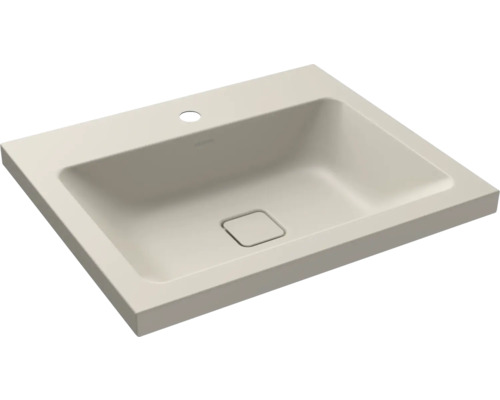 Lavabo à poser KALDEWEI CONO 60 x 50 cm warm grey 10 mat avec revêtement Emaillé 901906013668