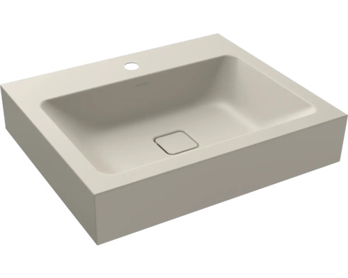 Lavabo standard KALDEWEI CONO 60 x 50 cm warm grey 10 mat avec revêtement Emaillé 902506013668