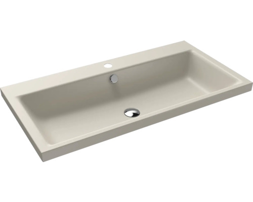 Aufsatzwaschbecken KALDEWEI PURO 90 x 46 cm warm grey 10 matt emailliert perleffekt 900506013668