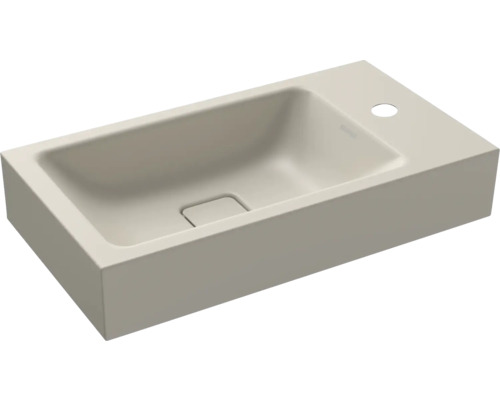 Lave-mains KALDEWEI CONO 55 x 30 cm warm grey 10 mat avec revêtement Emaillé 908006013668