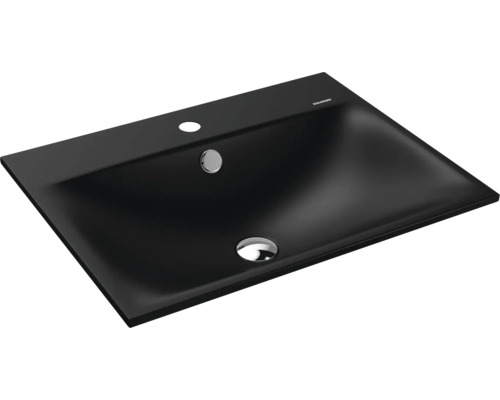 Lavabo encastré KALDEWEI SILENIO 60 x 46 cm cool grey 90 mat avec revêtement Emaillé 907706013667