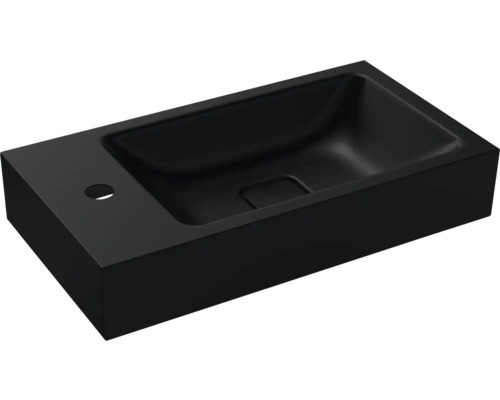 Lave-mains KALDEWEI CONO 55 x 30 cm noir mat avec revêtement Emaillé 908006393676
