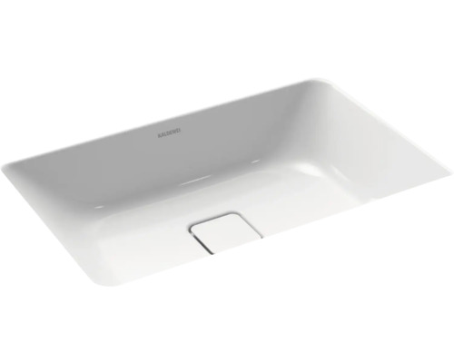 Vasque pour meuble KALDEWEI CONO 56,9 x 38,2 cm blanc alpin brillant avec revêtement Emaillé 902306003001