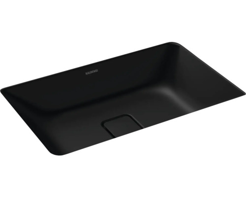 Vasque pour meuble KALDEWEI CONO 56,9 x 38,2 cm noir mat avec revêtement Emaillé 902306003676