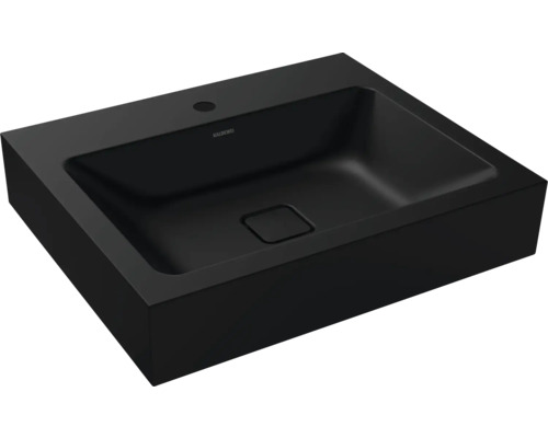 KALDEWEI Waschtisch CONO 60 x 50 cm schwarz matt mit Beschichtung Emailliert 902506013676