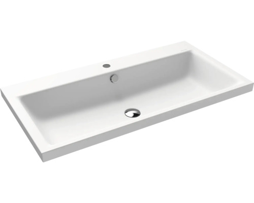 Lavabo à poser KALDEWEI PURO 90 x 46 cm blanc alpin mat avec revêtement Emaillé 900506013711