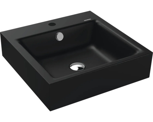 Lavabo à poser KALDEWEI PURO 46 x 46 cm cool grey 90 mat avec revêtement Emaillé 900606013667