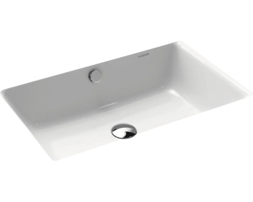 Vasque pour meuble KALDEWEI PURO 60 x 38,5 cm blanc alpin brillant avec revêtement Emaillé 901006003001